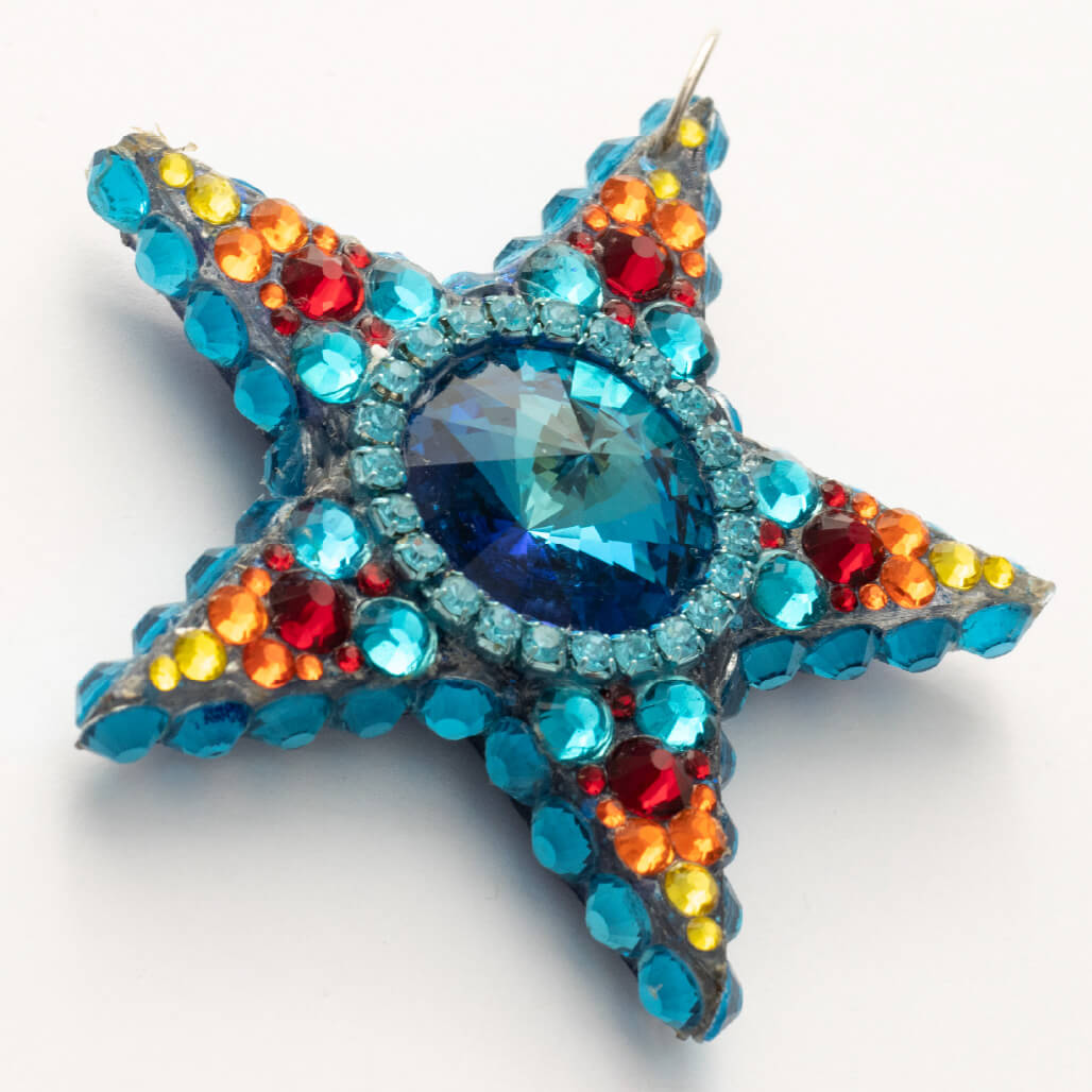 photo of a jewel-encrusted star